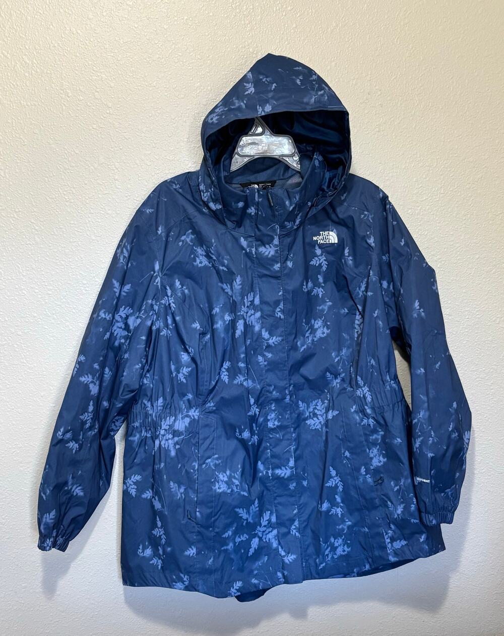 Women’s North Face Resolve Plus Jacket Coat Rain Dryvent, Size 2X 2XL